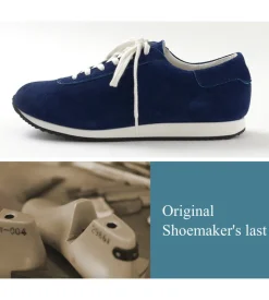 BLUE OVER / Suede Sneakers MIKEY