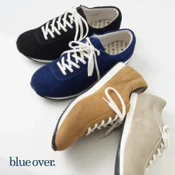BLUE OVER / Suede Sneakers MIKEY