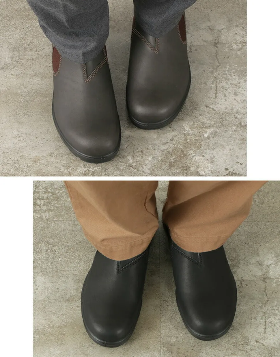 BLUNDSTONE / ORIGINALS Low cut side gore boots