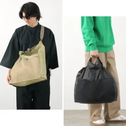 BURLAP OUTFITTER / Folding Shoulder Tote bag