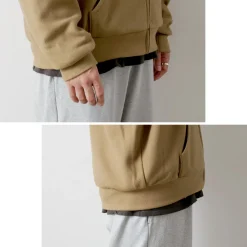 BURLAP OUTFITTER / Grid Fleece Lined Zip Hoodie