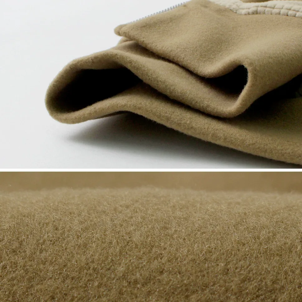 BURLAP OUTFITTER / Grid Fleece Lined Zip Hoodie