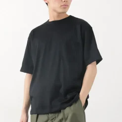 BURLAP OUTFITTER / Short Sleeve Merino Wool Pocket T-Shirt