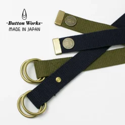 BUTTON WORKS / Booty Double Ring Belt