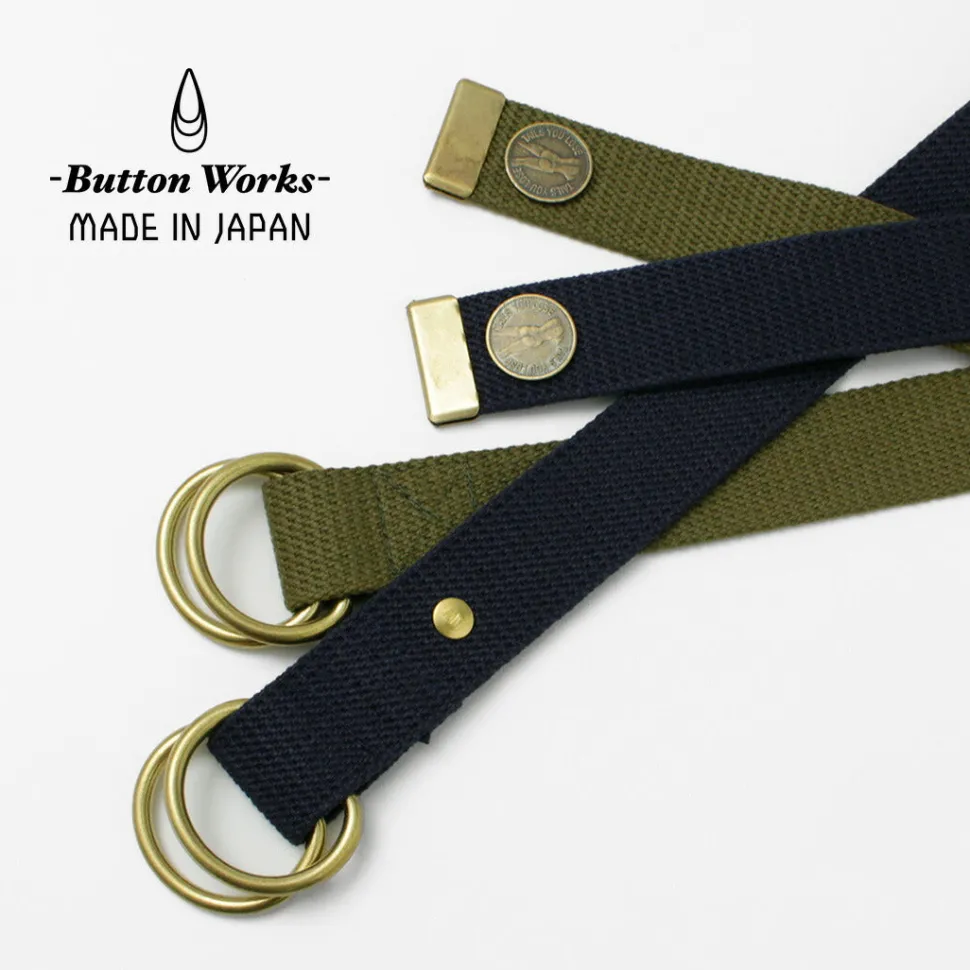 BUTTON WORKS / Booty Double Ring Belt