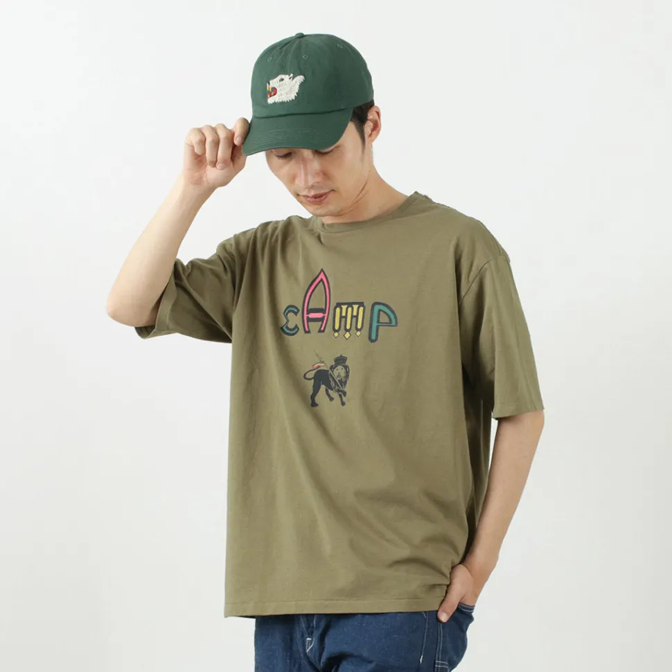 CAL O LINE / Camp Logo T-Shirt