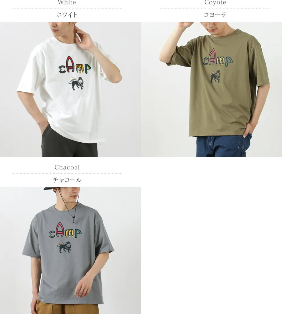 CAL O LINE / Camp Logo T-Shirt