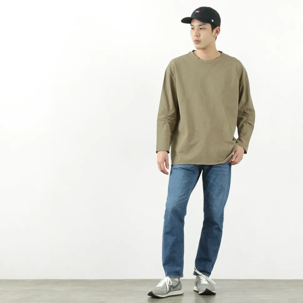 CAL O LINE / Inlay Long Sleeve T-shirt