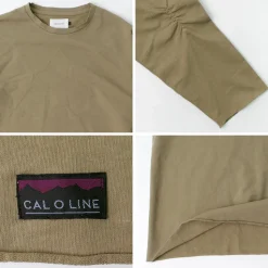 CAL O LINE / Inlay Long Sleeve T-shirt