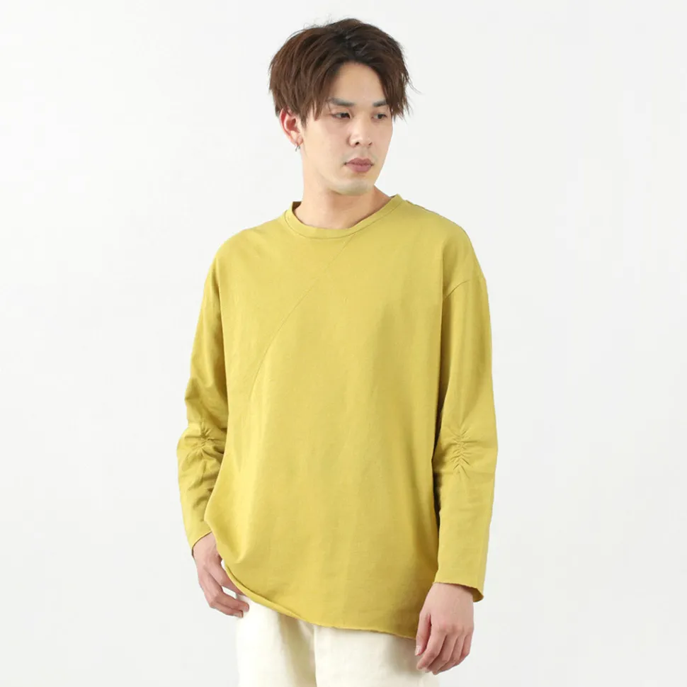 CAL O LINE / Inlay Long Sleeve T-shirt