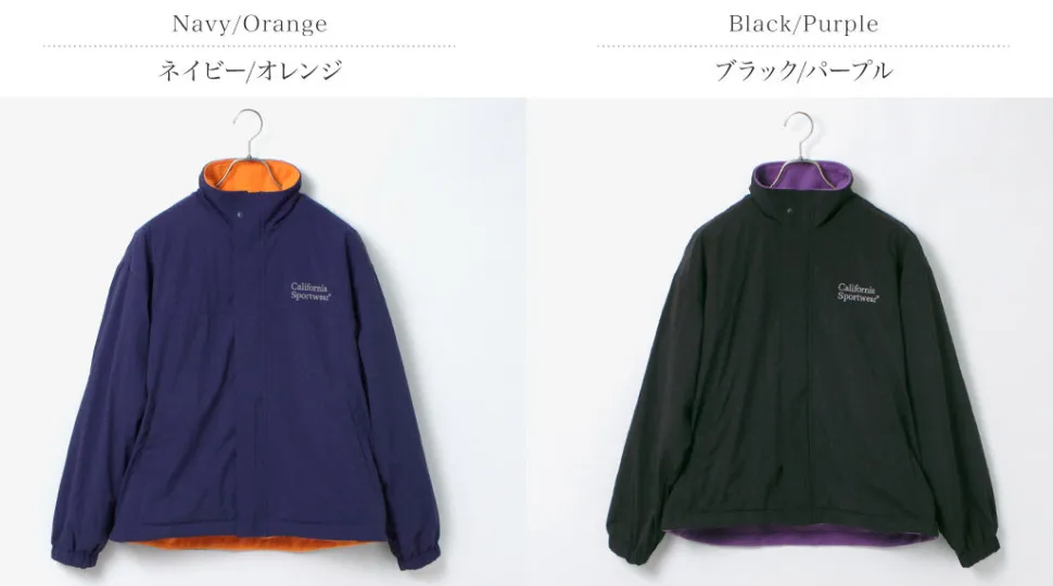 CALIFORNIA SPORTSWEAR / Reversible Sports Jacket Nylon
