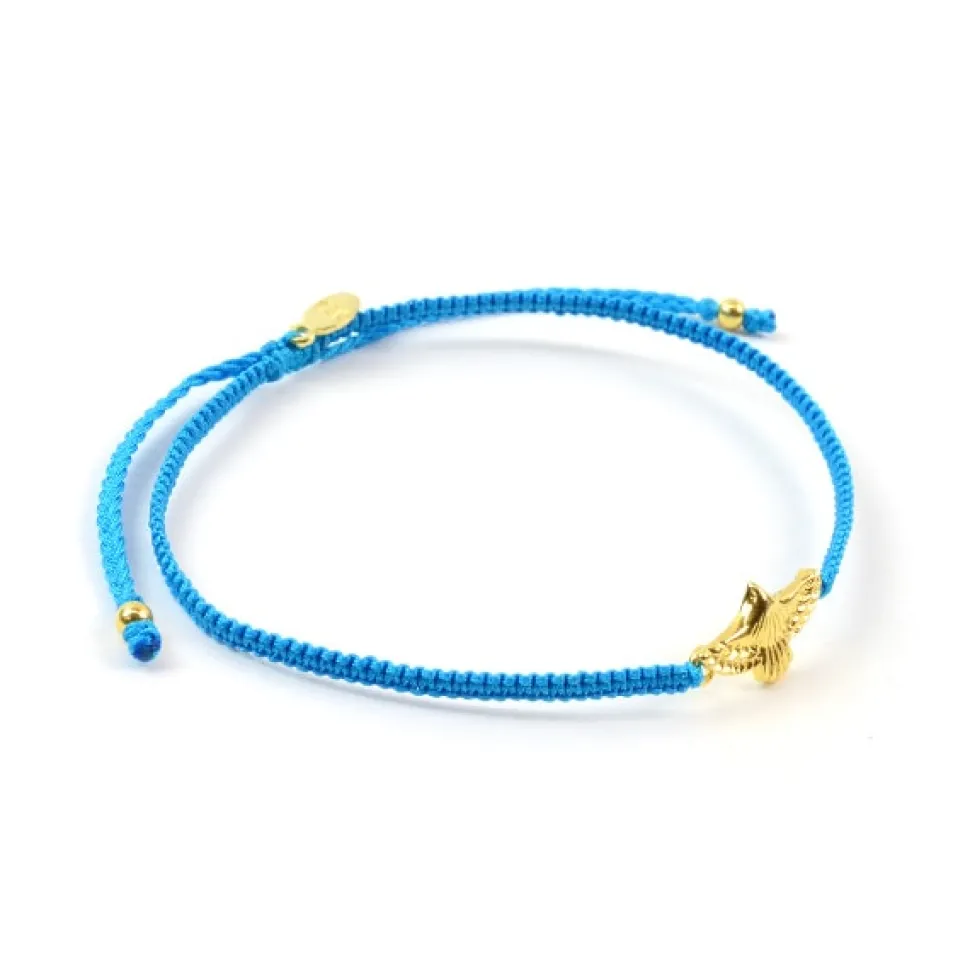 CHALISA T.. / Eagle Notching Cord Anklet
