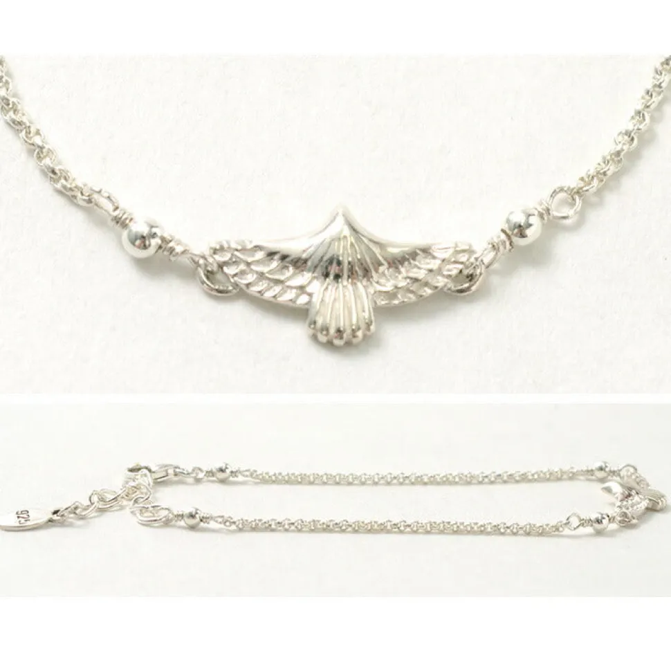 CHALISA T.. / Eagle silver chain bracelet