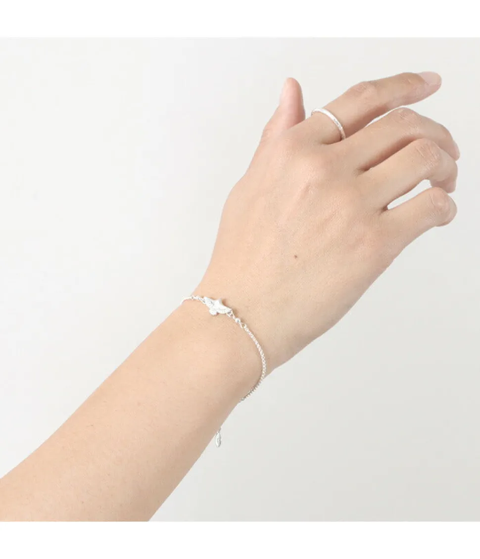 CHALISA T.. / Eagle silver chain bracelet