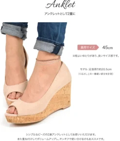 CHALISA T.. / Karen Silver Tiny Beads 3WAY Accessory