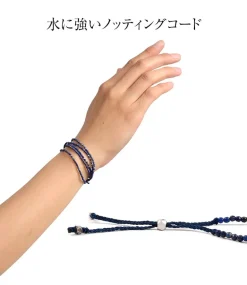 CHALISA T.. / Lapis lazuli 2mm cut beads 2 way accessory necklace / bracelet