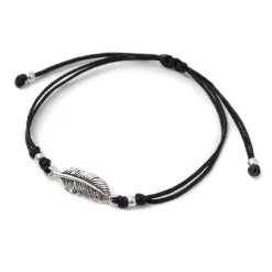 CHALISA T.. / Mini Feather Notting Cord Anklet