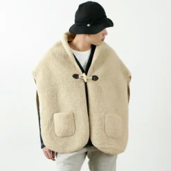 COLDBREAKER / Boa Wool Poncho