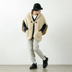 COLDBREAKER / Boa Wool Poncho