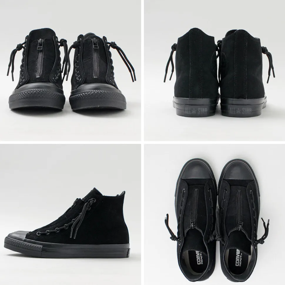 CONVERSE / Suede All Star R Center Zip High Cut Sneakers