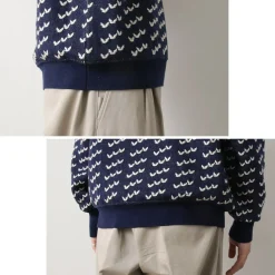 COOHEM / Big Birds Eye Knit Pullover