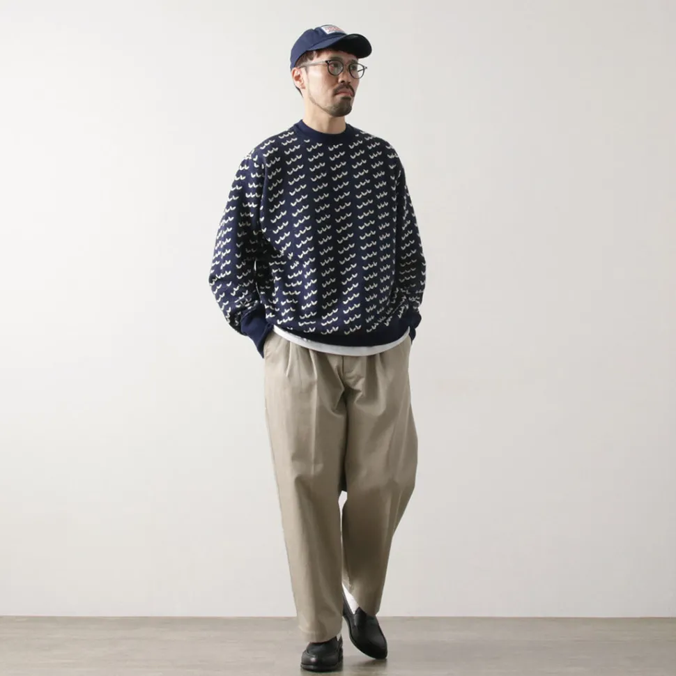 COOHEM / Big Birds Eye Knit Pullover