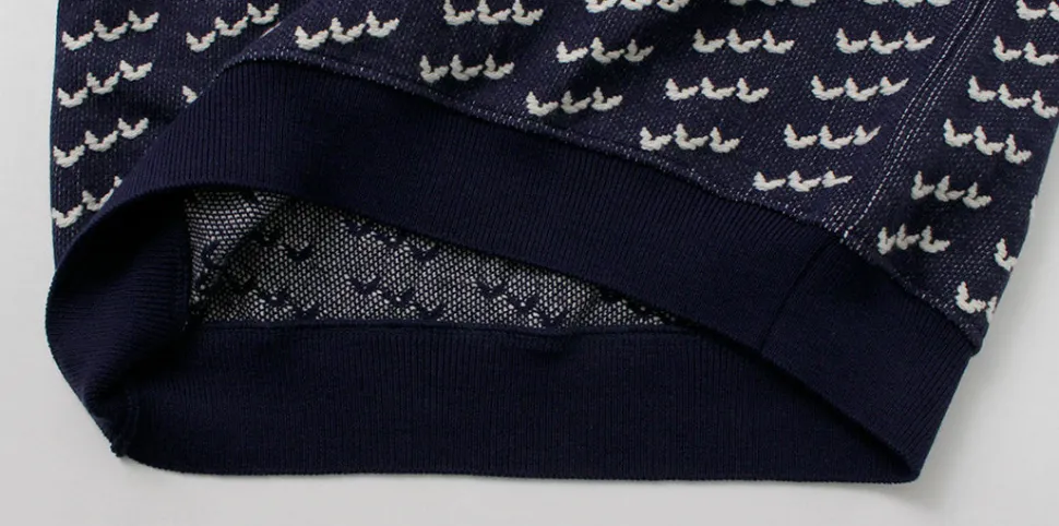 COOHEM / Big Birds Eye Knit Pullover