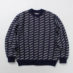COOHEM / Big Birds Eye Knit Pullover