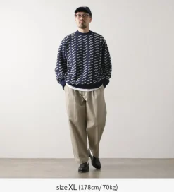 COOHEM / Big Birds Eye Knit Pullover