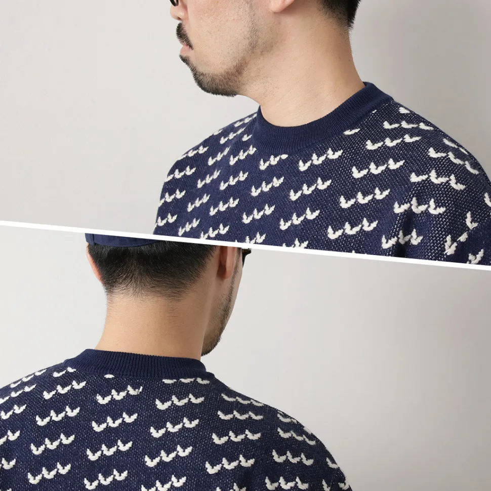 COOHEM / Big Birds Eye Knit Pullover