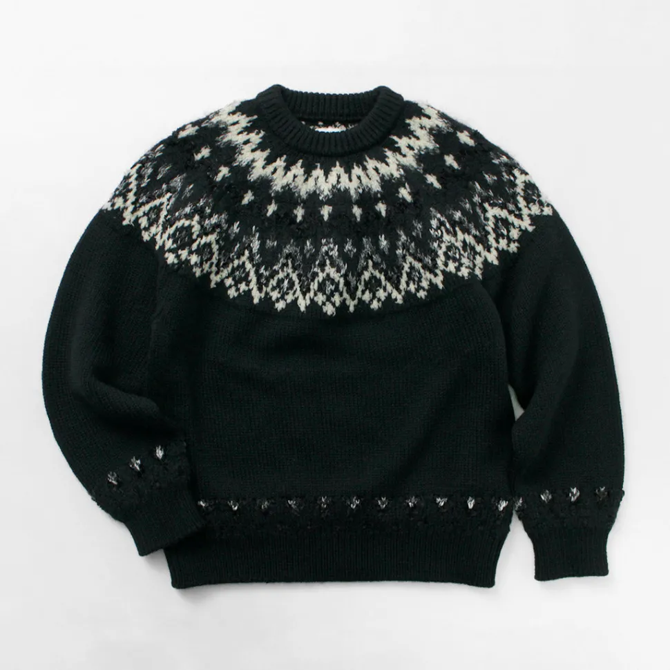 COOHEM / Nordic Knit Pullover