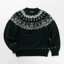 COOHEM / Nordic Knit Pullover