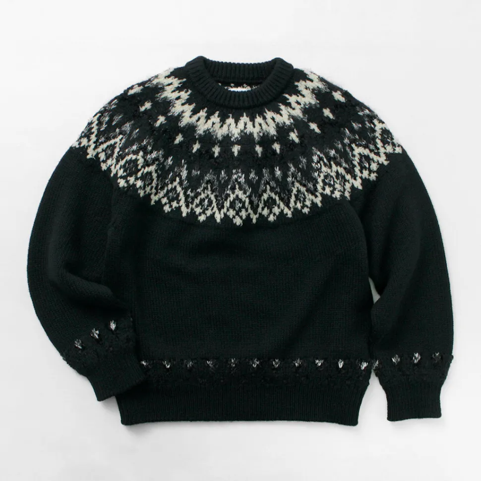COOHEM / Nordic Knit Pullover