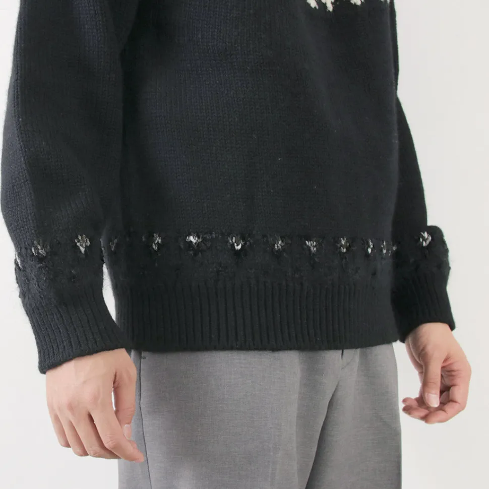 COOHEM / Nordic Knit Pullover