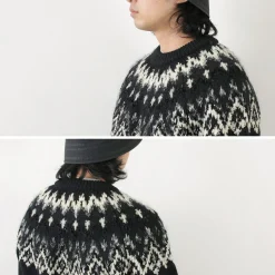 COOHEM / Nordic Knit Pullover