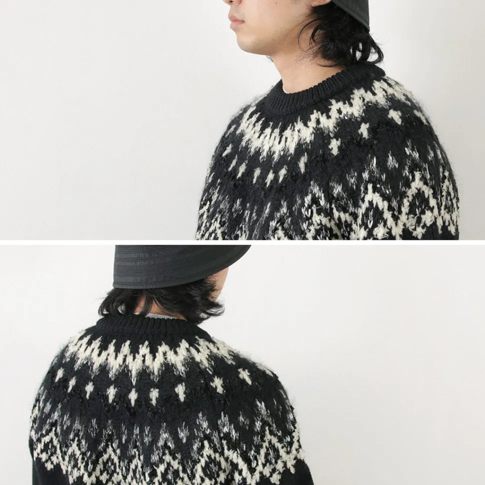 COOHEM / Nordic Knit Pullover