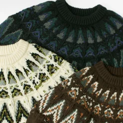 COOHEM / Nordic Knit Pullover
