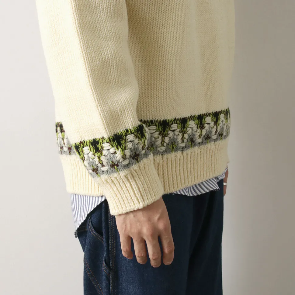 COOHEM / Nordic Knit Pullover