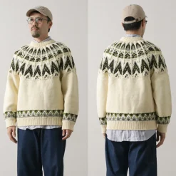 COOHEM / Nordic Knit Pullover