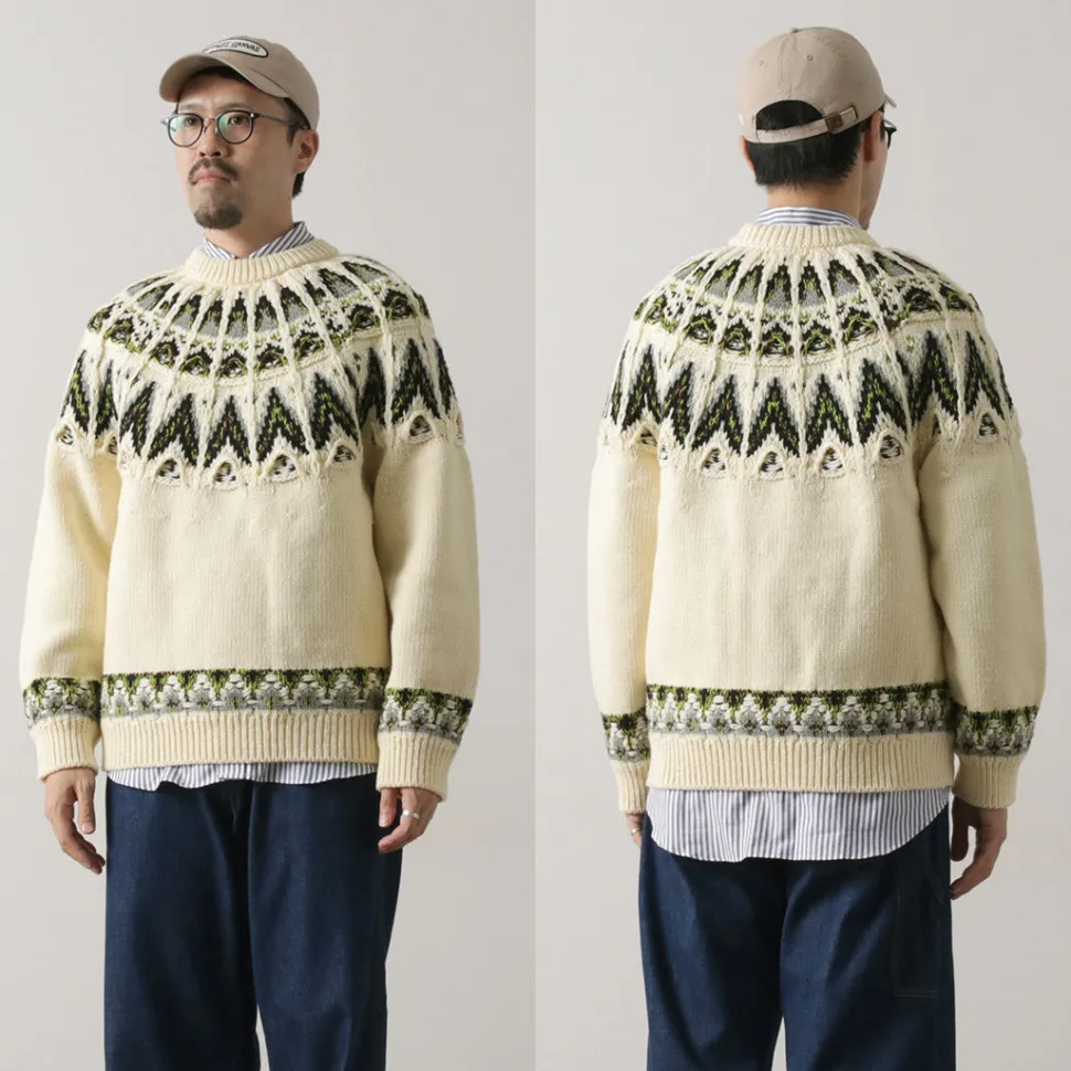 COOHEM / Nordic Knit Pullover