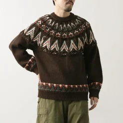 COOHEM / Nordic Knit Pullover