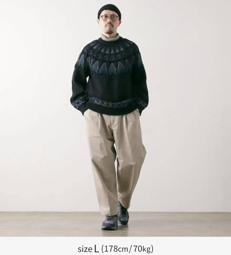 COOHEM / Nordic Knit Pullover