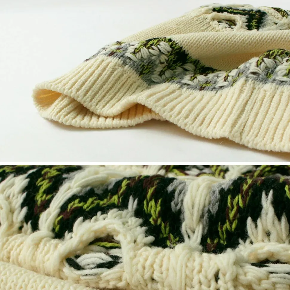 COOHEM / Nordic Knit Pullover