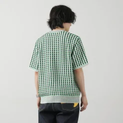 COOHEM / Retro Wave Knit Pullover