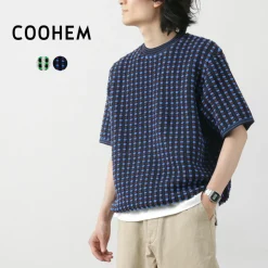 COOHEM / Retro Wave Knit Pullover