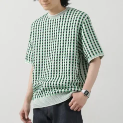 COOHEM / Retro Wave Knit Pullover