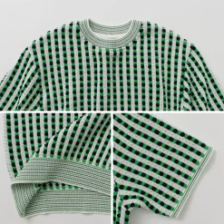 COOHEM / Retro Wave Knit Pullover