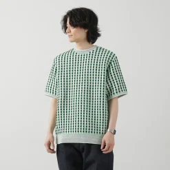 COOHEM / Retro Wave Knit Pullover