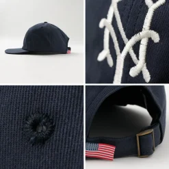 COOPERSTOWN BALL CAP / Cotton Hard Visor Cap