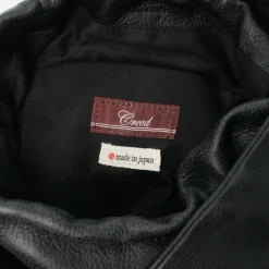 CREED / Drawstring Tote Cowhide Leather